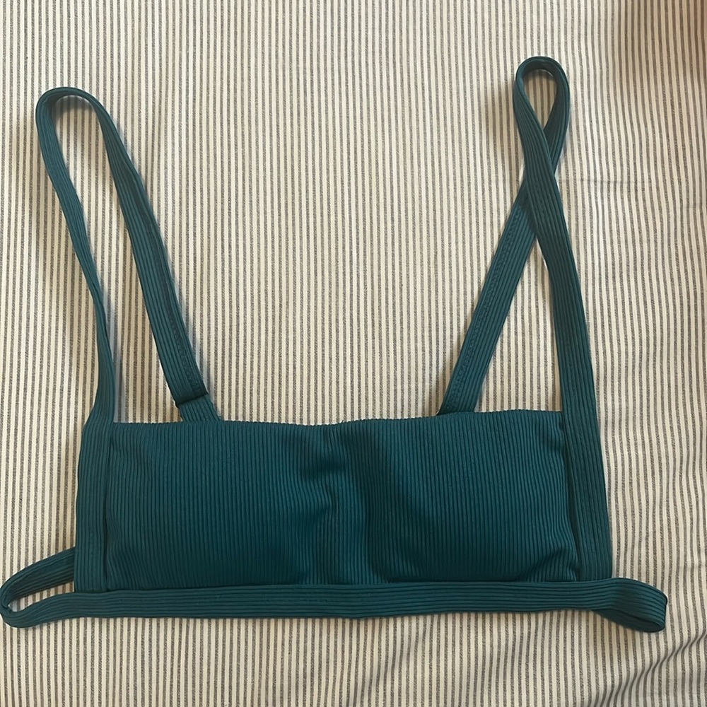 Teal Bikini Top